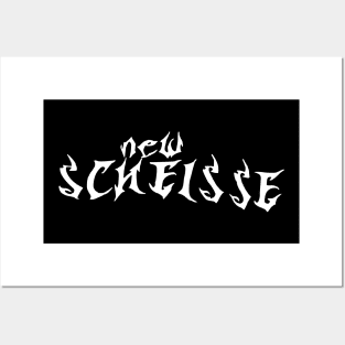 new scheisse Posters and Art